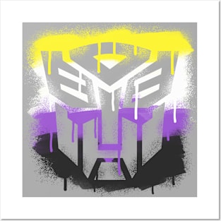 Non-Binary Autobot Posters and Art